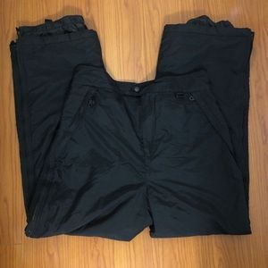 Black Ski Snowboard Snow Pants